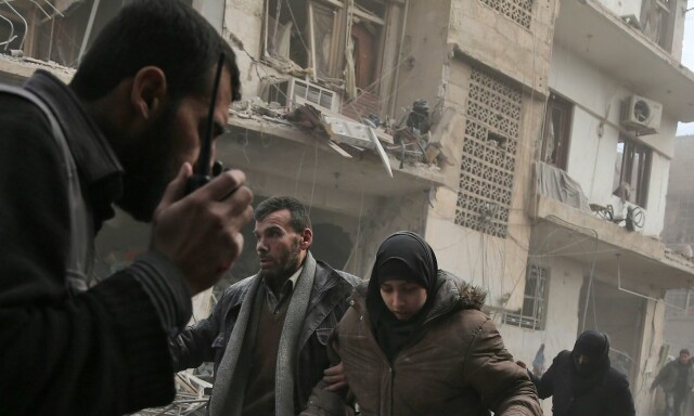Sykehus ødelagt og nærmere 200 drept i Syria